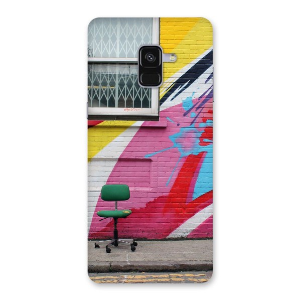 Creative Wall Art Back Case for Galaxy A8 Plus