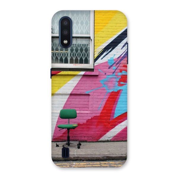 Creative Wall Art Back Case for Galaxy M01