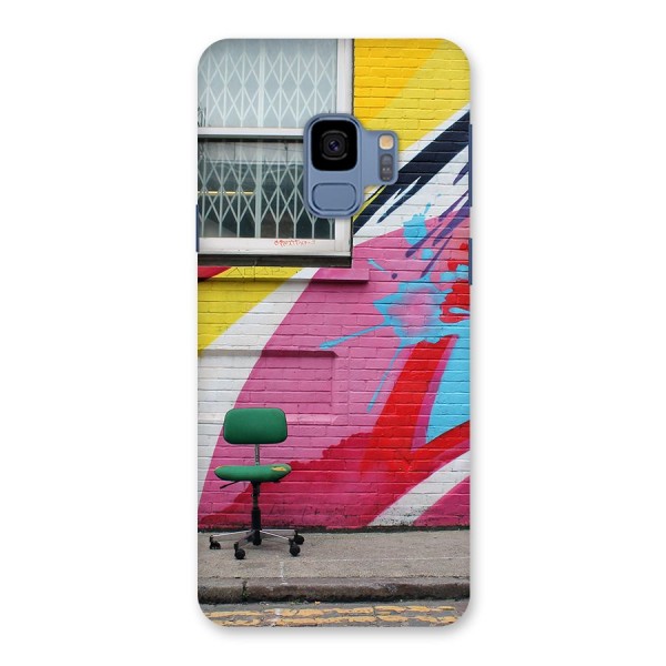 Creative Wall Art Back Case for Galaxy S9