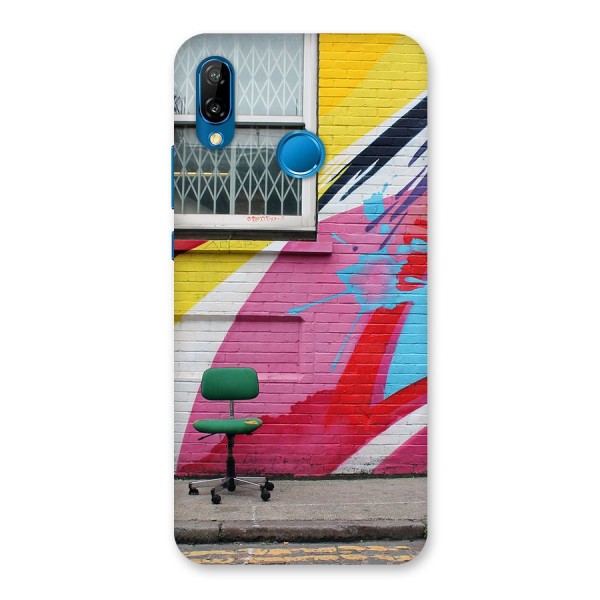 Creative Wall Art Back Case for Huawei P20 Lite