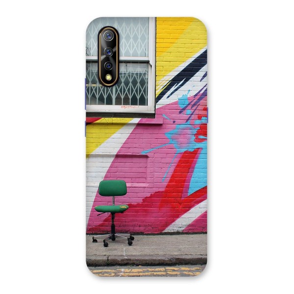 Creative Wall Art Back Case for Vivo S1