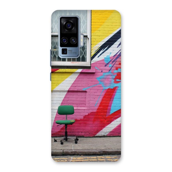 Creative Wall Art Back Case for Vivo X50 Pro