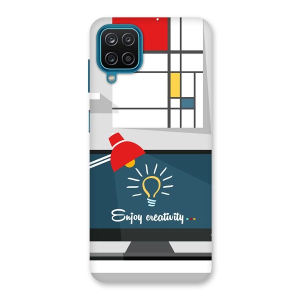 Creative Workspace Design Back Case for Galaxy F12