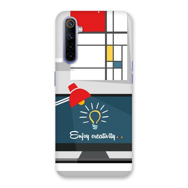 Creative Workspace Design Back Case for Realme 6