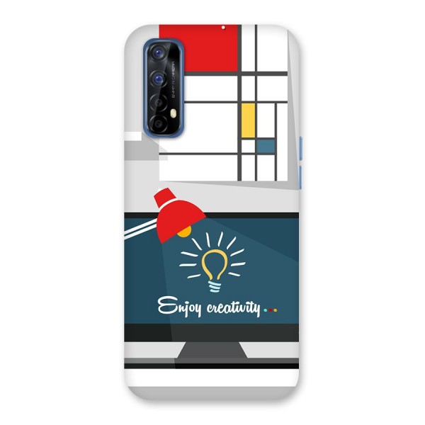 Creative Workspace Design Back Case for Realme 7