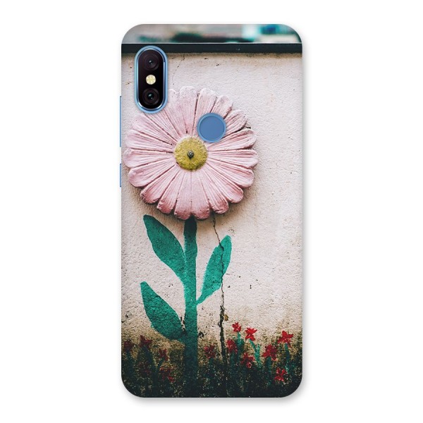 Creativity Flower Back Case for Redmi Note 6 Pro