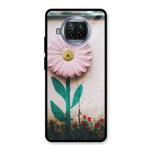 Creativity Flower Glass Back Case for Mi 10i