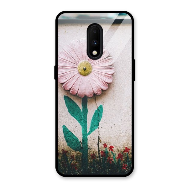 Creativity Flower Glass Back Case for OnePlus 7