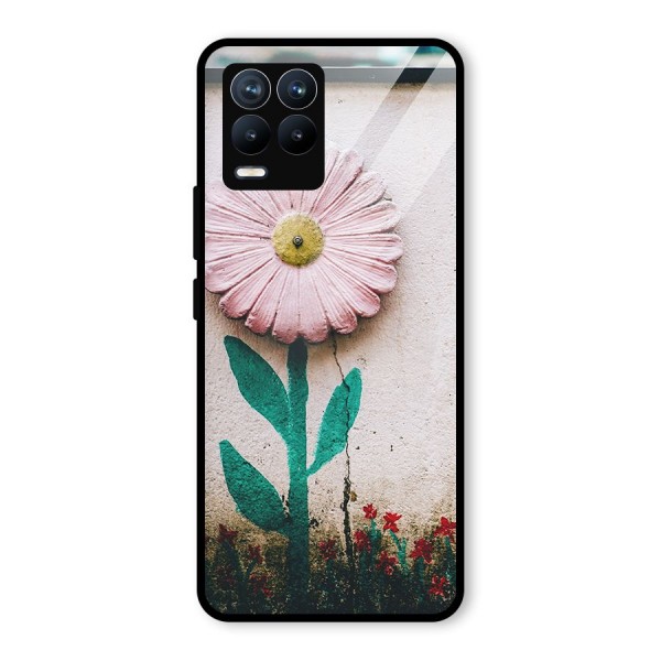 Creativity Flower Glass Back Case for Realme 8 Pro