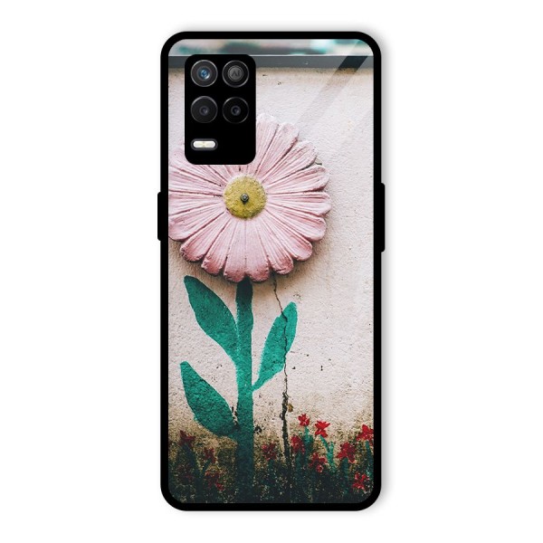 Creativity Flower Glass Back Case for Realme 9 5G