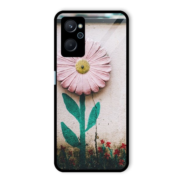 Creativity Flower Glass Back Case for Realme 9i