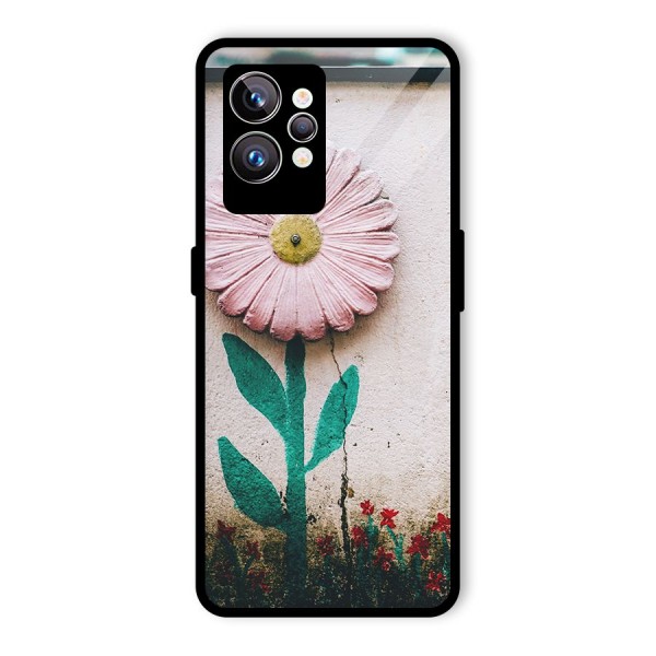 Creativity Flower Glass Back Case for Realme GT2 Pro