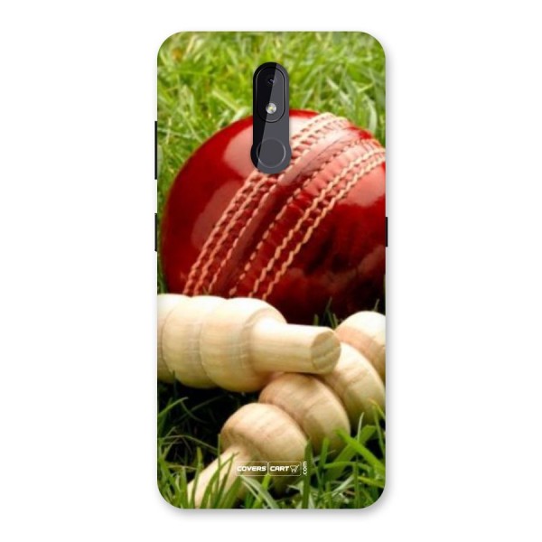 Cricket Ball and Stumps Back Case for Nokia 3.2