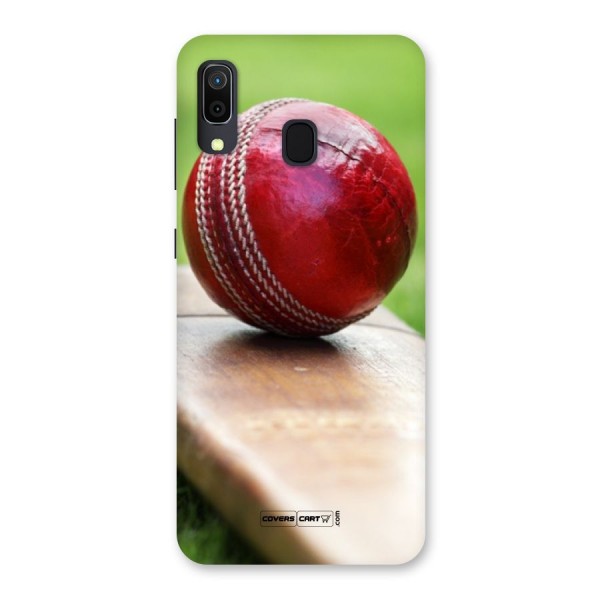 Cricket Bat Ball Back Case for Galaxy A20