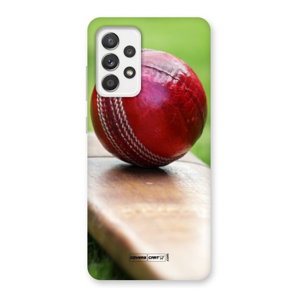 Cricket Bat Ball Back Case for Galaxy A52