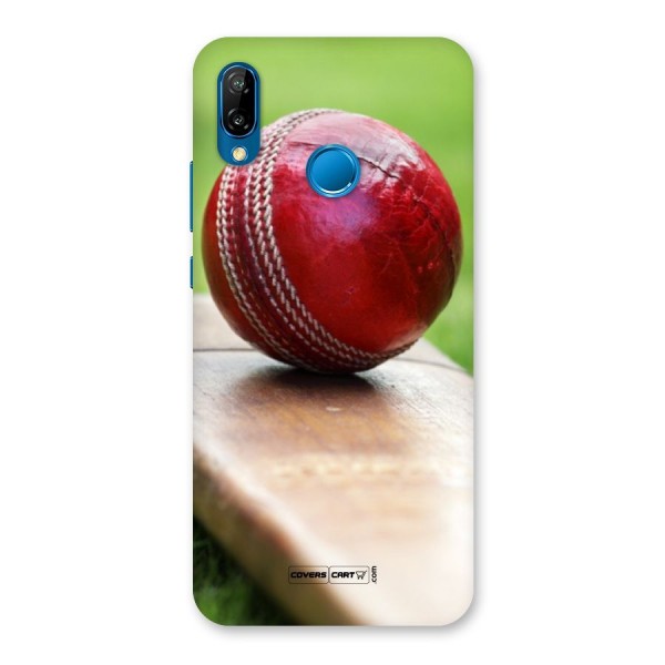 Cricket Bat Ball Back Case for Huawei P20 Lite