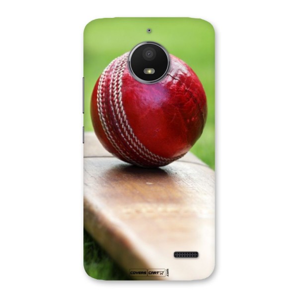 Cricket Bat Ball Back Case for Moto E4