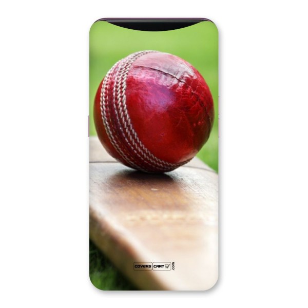 Cricket Bat Ball Back Case for Oppo Find X