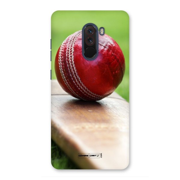 Cricket Bat Ball Back Case for Poco F1