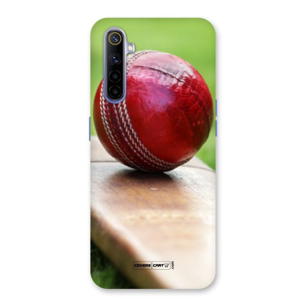 Cricket Bat Ball Back Case for Realme 6