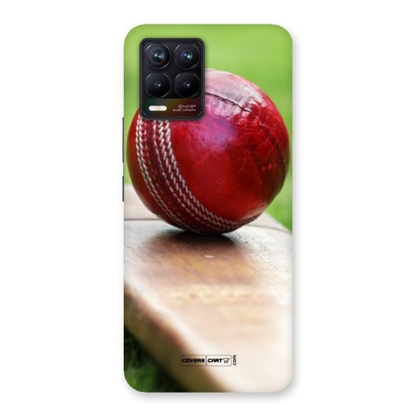 Cricket Bat Ball Back Case for Realme 8