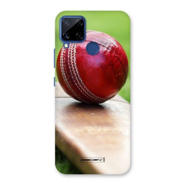 Cricket Bat Ball Back Case for Realme C12