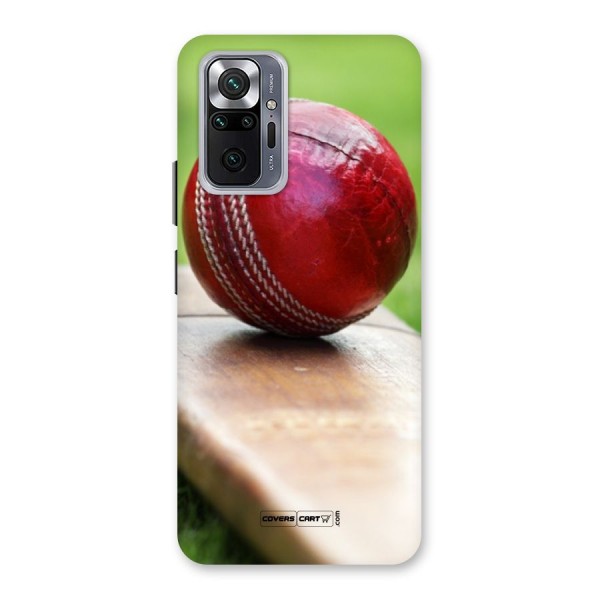 Cricket Bat Ball Back Case for Redmi Note 10 Pro
