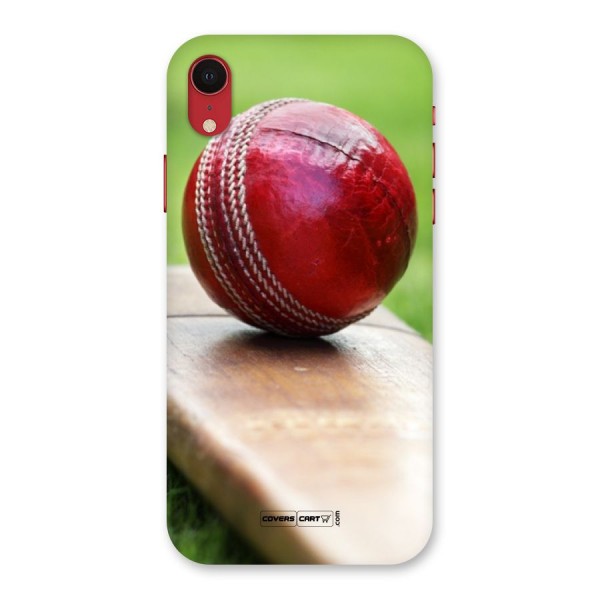 Cricket Bat Ball Back Case for iPhone XR