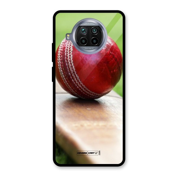 Cricket Bat Ball Glass Back Case for Mi 10i