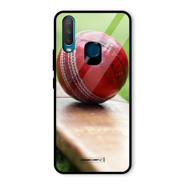 Cricket Bat Ball Glass Back Case for Vivo Y12