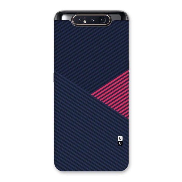 Criscros Stripes Back Case for Galaxy A80