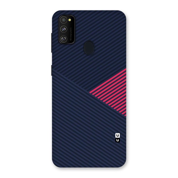 Criscros Stripes Back Case for Galaxy M21