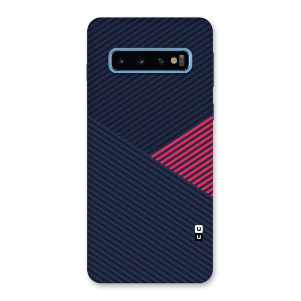 Criscros Stripes Back Case for Galaxy S10