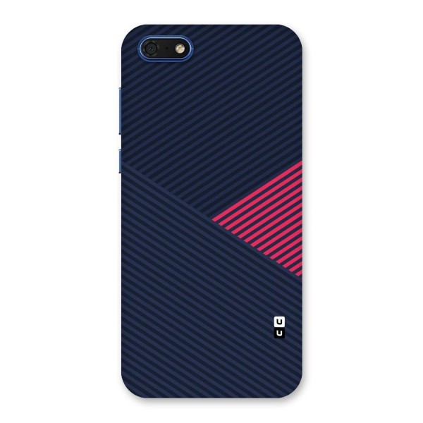 Criscros Stripes Back Case for Honor 7s