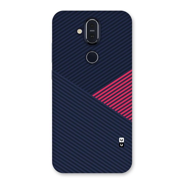 Criscros Stripes Back Case for Nokia 8.1