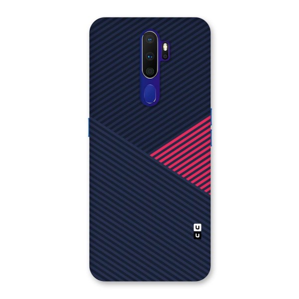 Criscros Stripes Back Case for Oppo A9 (2020)