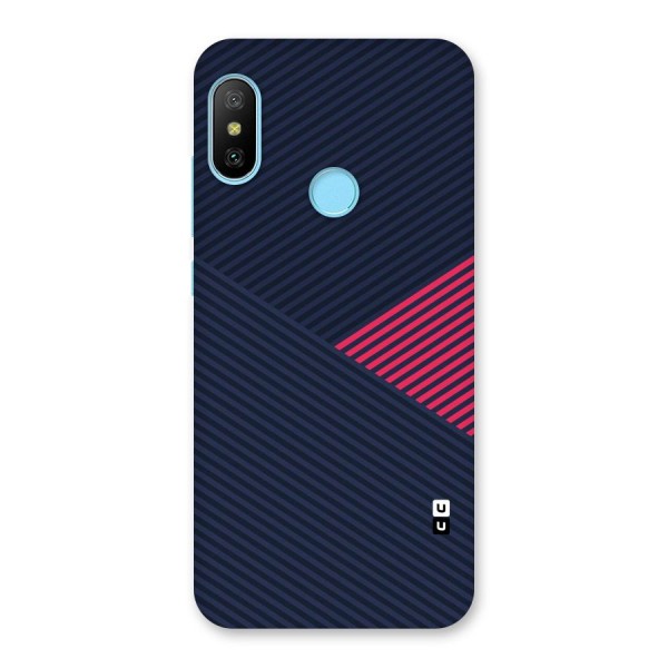 Criscros Stripes Back Case for Redmi 6 Pro