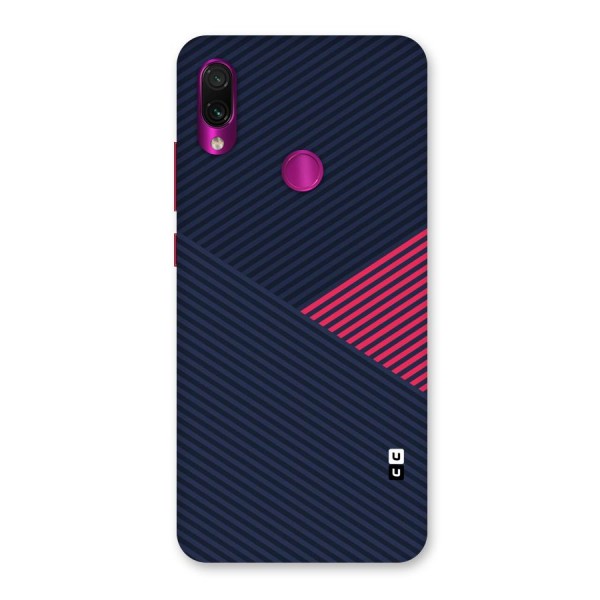 Criscros Stripes Back Case for Redmi Note 7 Pro