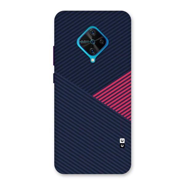 Criscros Stripes Back Case for Vivo S1 Pro