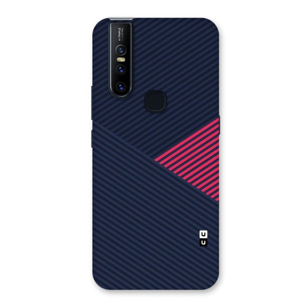 Criscros Stripes Back Case for Vivo V15