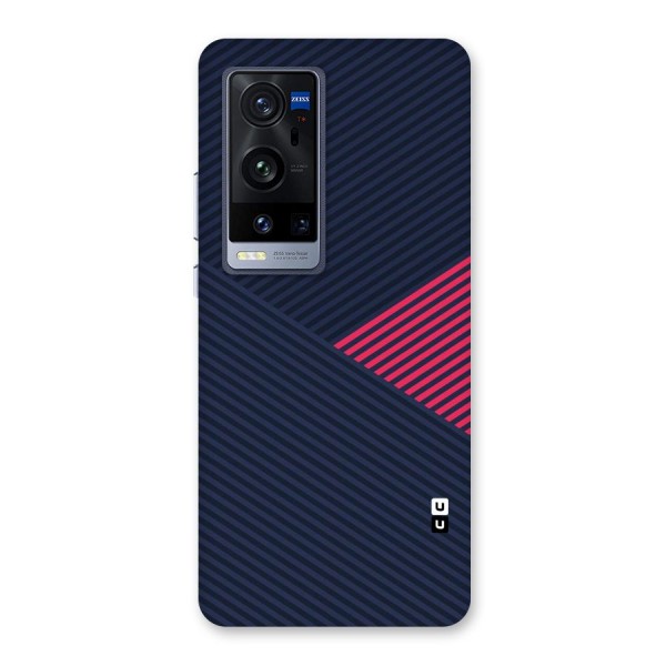 Criscros Stripes Back Case for Vivo X60 Pro Plus