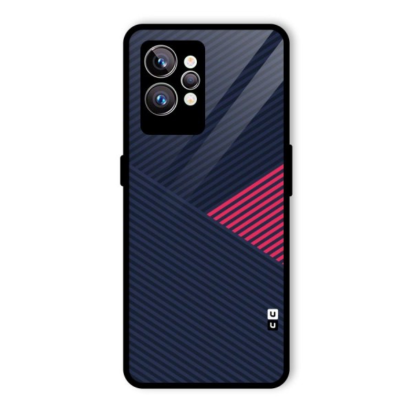 Criscros Stripes Glass Back Case for Realme GT2 Pro