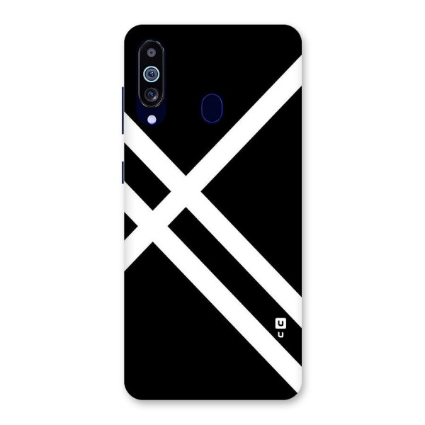 CrissCross Lines Back Case for Galaxy A60