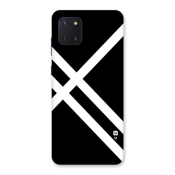 CrissCross Lines Back Case for Galaxy Note 10 Lite