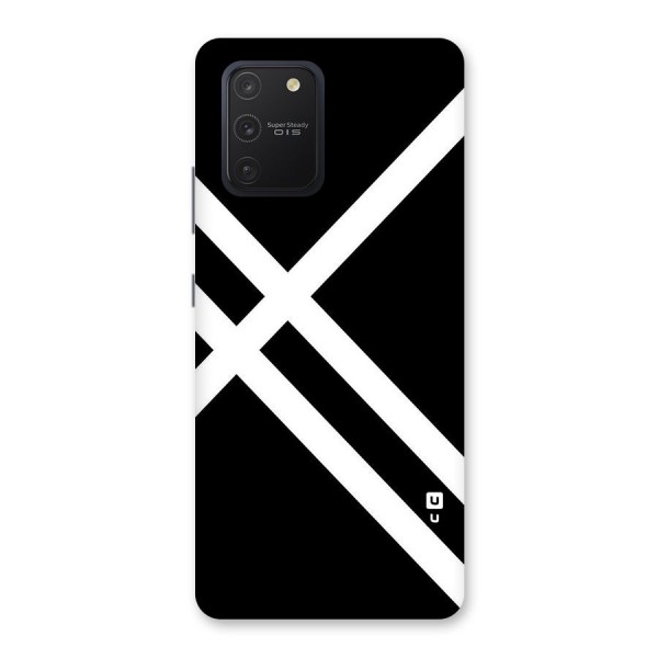 CrissCross Lines Back Case for Galaxy S10 Lite