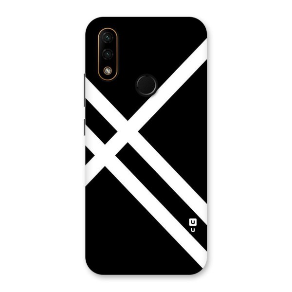 CrissCross Lines Back Case for Lenovo A6 Note