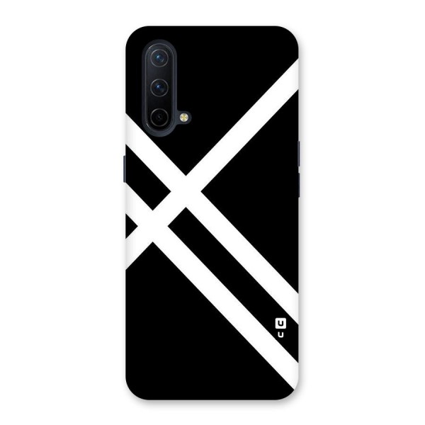 CrissCross Lines Back Case for OnePlus Nord CE 5G