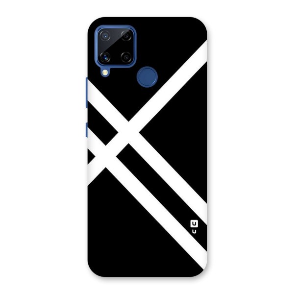 CrissCross Lines Back Case for Realme C12