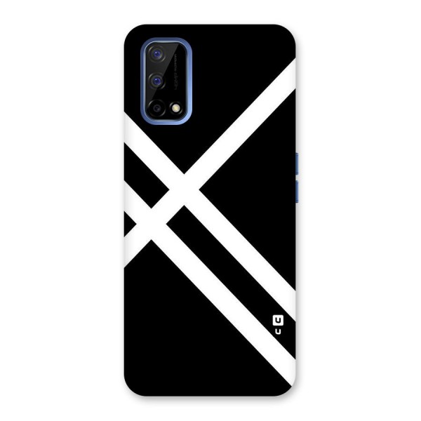 CrissCross Lines Back Case for Realme Narzo 30 Pro