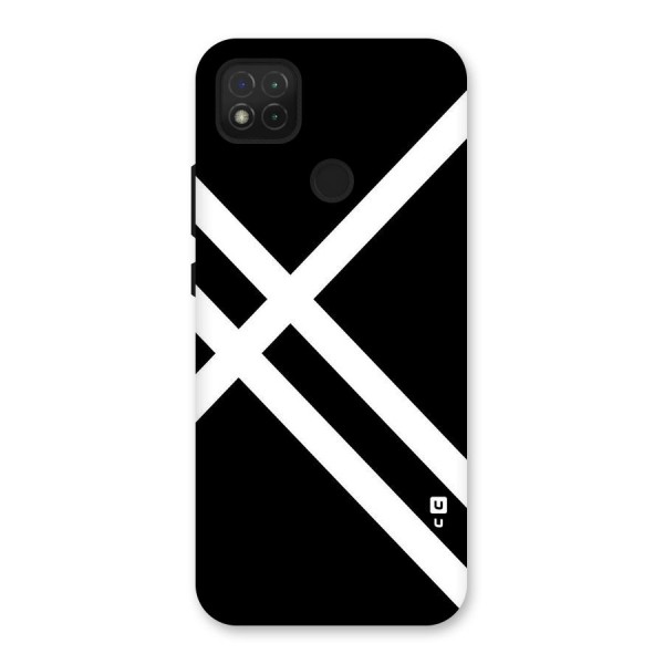 CrissCross Lines Back Case for Redmi 9C